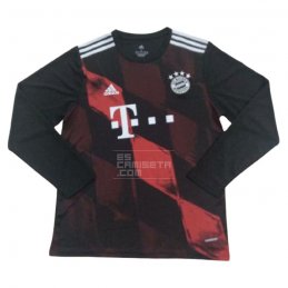 Manga Larga 3ª Equipacion Camiseta Bayern Munich 20-21