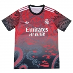 Camiseta Real Madrid Dragon 2024-25 Tailandia Tailandia Rojo