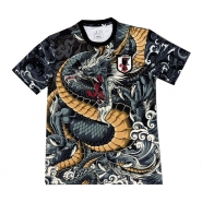 Camiseta Japon Dragon 24-25 Tailandia Negro