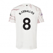 2ª Equipacion Camiseta Arsenal Jugador D.Ceballos 20-21