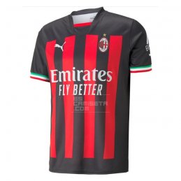 1a Equipacion Camiseta AC Milan 22-23 Tailandia