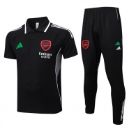 Conjunto Polo del Arsenal 25-26 Negro Conjunto Polo del Arsenal 25-26 Negro