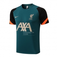 Camiseta de Entrenamiento Liverpool 22-23 Verde