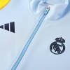 Chandal de Chaqueta del Real Madrid 24-25 Azul Claro