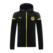 Chaqueta con Capucha del Borussia Dortmund 24-25 Negro