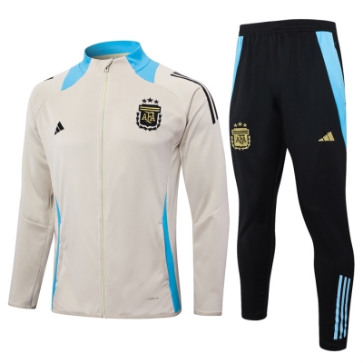 Chandal de Chaqueta del Argentina 24-25 Amarillo