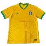 Tailandia Camiseta Brasil Jesus 2024-25 Amarillo