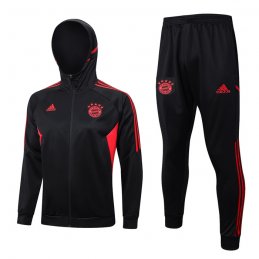 Chandal con Capucha del Bayern Munich 23-24 Negro