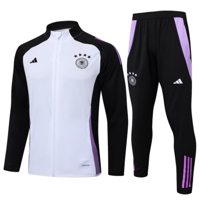 Chandal de Chaqueta del Alemania Nino 2024-2025 Blanco