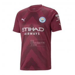 Camiseta Manchester City Portero 22-23 Rojo