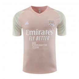 Camiseta de Entrenamiento Lyon 23-24 Rosa