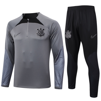 Chandal de Sudadera del Corinthians 2024-25 Gris