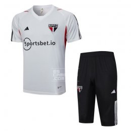 Chandal del Sao Paulo Manga Corta 23-24 Gris - Pantalon Corto