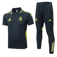 Conjunto Polo del Real Madrid 25-26 Gris Oscuro Conjunto Polo del Real Madrid 25-26 Gris Oscuro