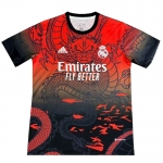 Camiseta Real Madrid Dragon 2024 Tailandia-2025 Tailandia Rojo