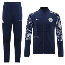 Chandal de Chaqueta del Manchester City 20-21 Azul