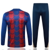 Chandal de Sudadera del Barcelona 24-25 Azul y Rojo