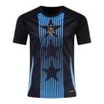 Camiseta Pre Partido del Argentina 2024 Negro