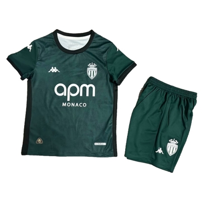 2a Equipacion Camiseta Monaco Nino 24-25