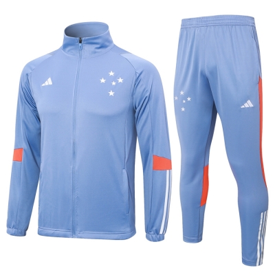 Chandal de Chaqueta del Cruzeiro 24-25 Gris