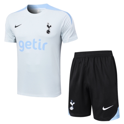 Chandal del Tottenham Hotspur Manga Corta 2024-25 Gris - Pantalon Corto