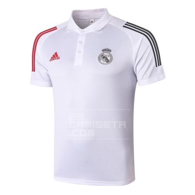 Camiseta Polo del Real Madrid 20/21 Blanco