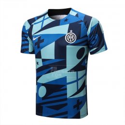 Camiseta de Entrenamiento Inter Milan 22-23 Azul