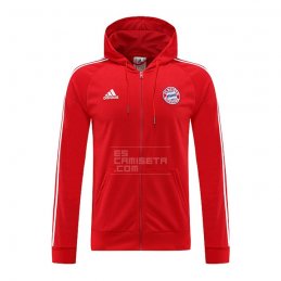 Chaqueta con Capucha del Bayern Munich 22-23 Rojo