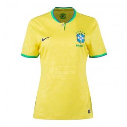 1ª Equipacion Camiseta Brasil Mujer 2022