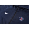 Chandal con Capucha del Paris Saint-Germain 24-25 Azul