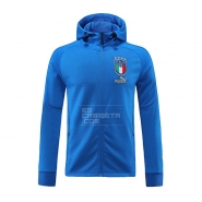 Chaqueta con Capucha del Italia 2022-23 Azul