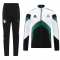 Chandal de Chaqueta del Real Betis 25-26 Blanco Negro Chandal de Chaqueta del Real Betis 25-26 Blanco Negro