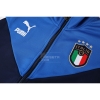 Chandal de Chaqueta del Italia 20-21 Azul