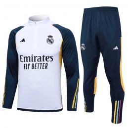 Chandal de Sudadera del Real Madrid 2023-24 Blanco