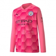 Manga Larga 3ª Equipacion Camiseta Manchester City Portero 20-21