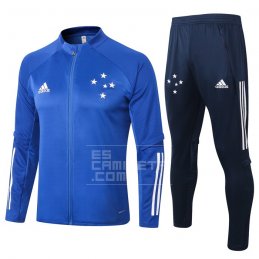 Chandal de Chaqueta del Cruzeiro 20/21 Azul