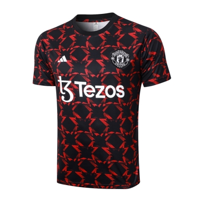 Camiseta de Entrenamiento Manchester United 24-25 Rojo