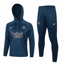 Chandal de Sudadera del Paris Saint-Germain Nino 23-24 Azul Oscuro