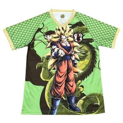 Camiseta Japon Dragon Ball 24-25 Verde Tailandia