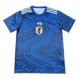 Camiseta Japon Y-3 Dragon 24-25 Azul Tailandia