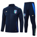 Chandal de Chaqueta del Italia Nino 2024-2025 Azul