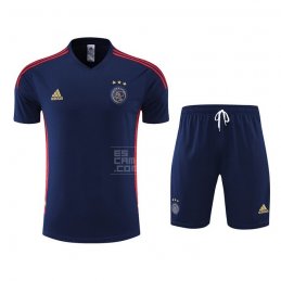 Chandal del Ajax Manga Corta 22-23 Azul - Pantalon Corto