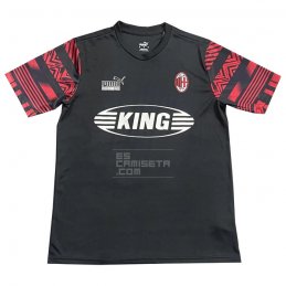 Camiseta de Entrenamiento AC Milan 2022 Negro