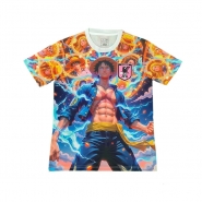 Camiseta Japon Anime 2025 Tailandia Naranja Azul Camiseta Japon Anime 2025 Tailandia Naranja Azul