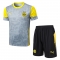 Chandal del Borussia Dortmund Manga Corta 25-26 Gris - Pantalon Corto Chandal del Borussia Dortmund Manga Corta 25-26 Gris - Pantalon Corto