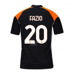 3ª Equipacion Camiseta Roma Jugador Fazio 20-21