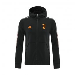 Chaqueta con Capucha del Juventus 2020-21 Negro