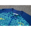 Chandal de Sudadera del Brasil 24-25 Azul y Verde