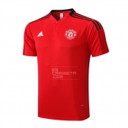 Camiseta Polo del Manchester United 22-23 Rojo