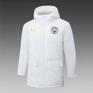 Chaqueta Invierno del Manchester City 24-25 Blanco Chaqueta Invierno del Manchester City 24-25 Blanco